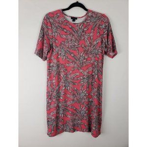 J. Jill Palm Leaf T-Shirt Dress